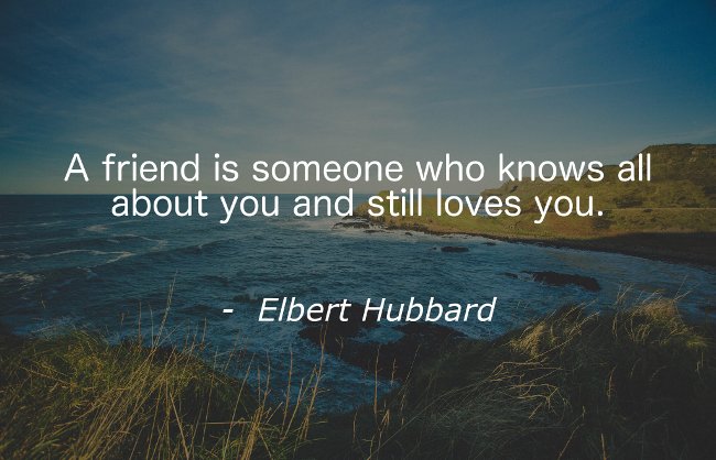 Bạn là một người biết tất cả về chúng ta và luôn yêu chúng ta