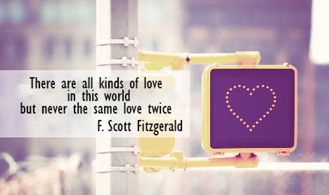 "Trên thế giới kiểu tình yêu nào cũng có, nhưng sẽ chẳng bao giờ có tình yêu nào giống hệt nhau cả"