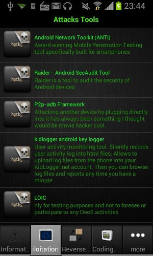 Ứng dụng Droid Pentest