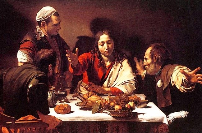 “The Supper at Emmaus” của Caravaggio