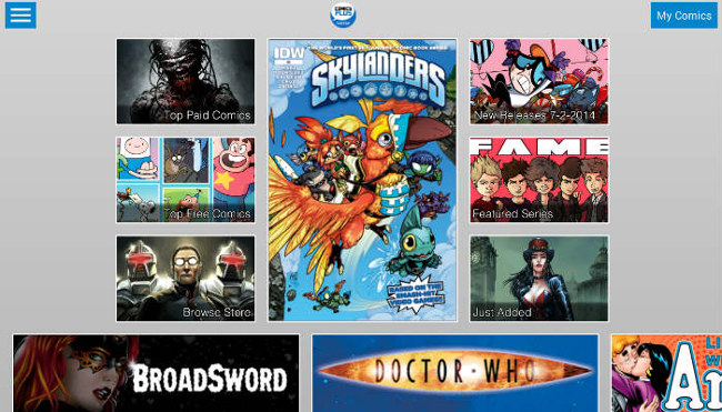 Ứng dụng đọc truyện Comics Plus