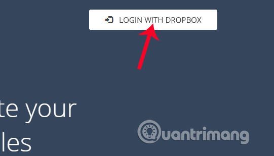 Đăng nhập Dropbox