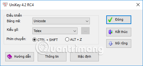 Cài đặt công cụ gõ Tiếng Việt