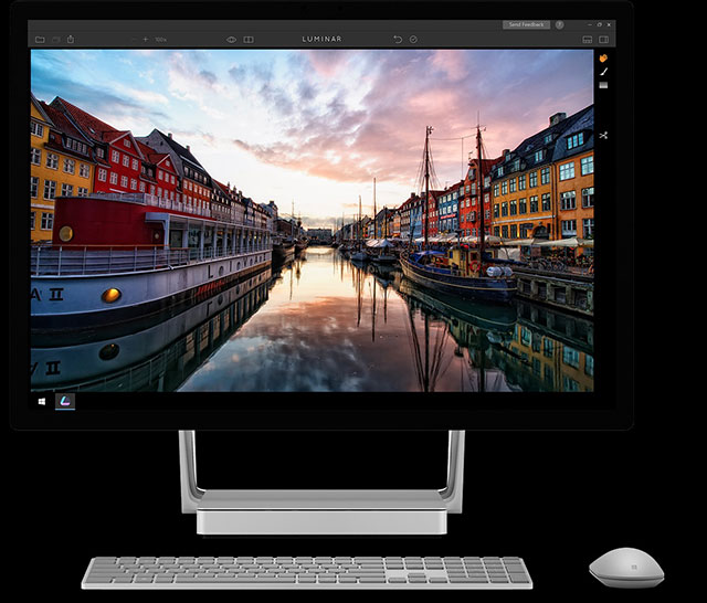 Phần mềm chỉnh sửa ảnh Luminar trên Windows với nhiều công cụ chỉnh sửa ảnh