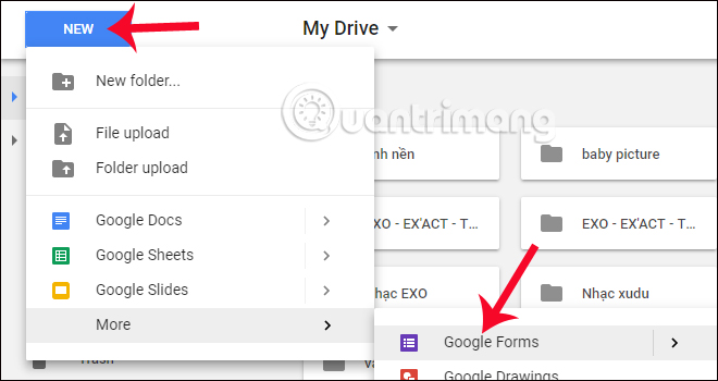 Tài khoản Google Drive