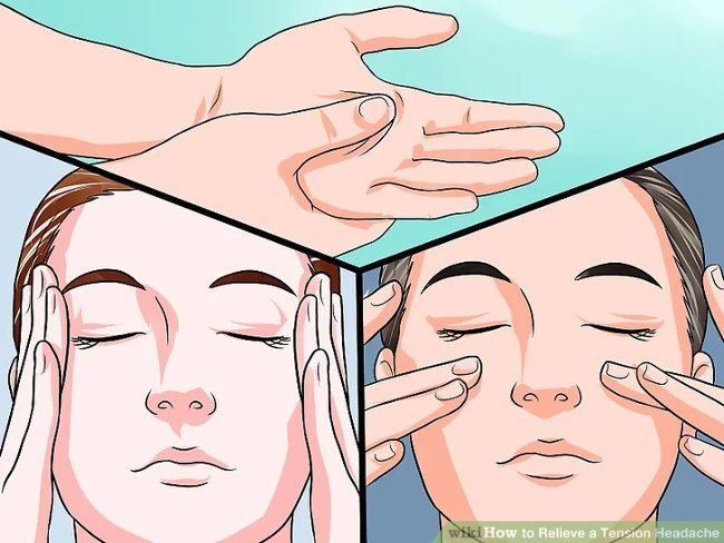 Mát-xa mặt, đầu và bàn tay