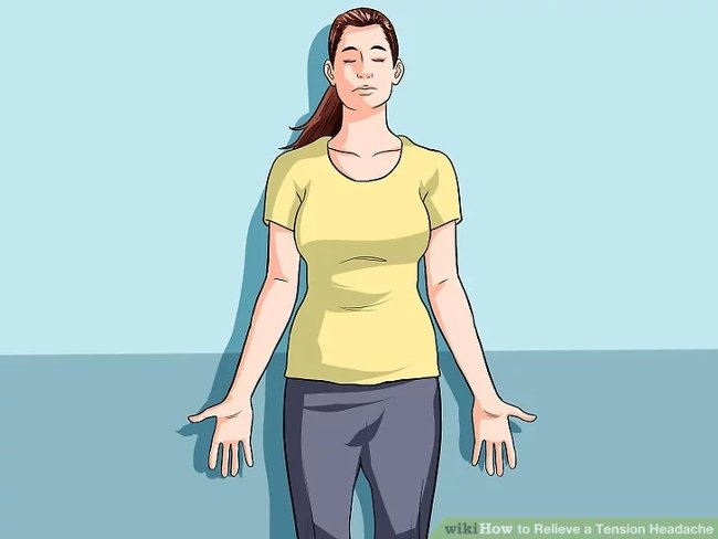 Đứng ở tư thế ngọn núi (mountain pose) để cải thiện dáng