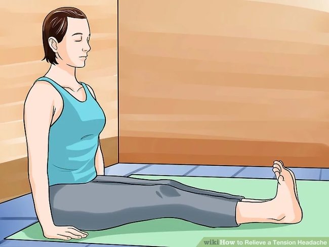 Ngồi ở tư thế thanh gậy (stick pose)