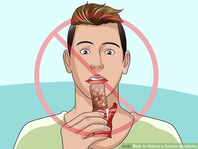 Tránh thức ăn có bột ngọt và caffeine