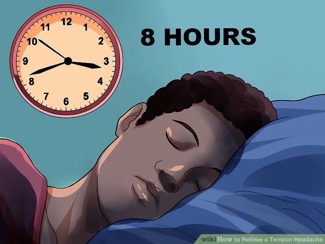 Ngủ ít nhất 8 tiếng mỗi đêm