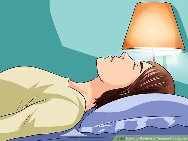 Nghỉ ngơi trong phòng tối và yên tĩnh