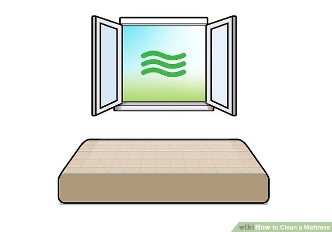 Phơi nệm ra ngoài không khí