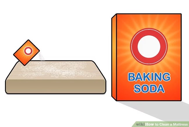 Rắc muối nở lên nệm