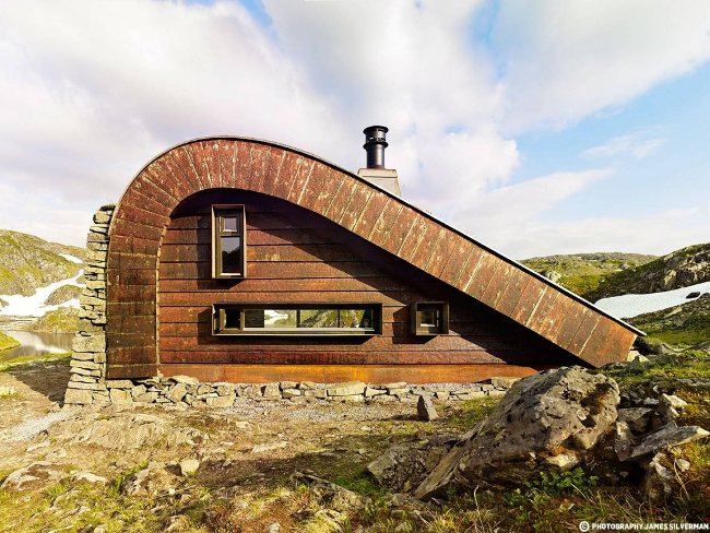 Nhà nghỉ trên hồ ở Hordaland