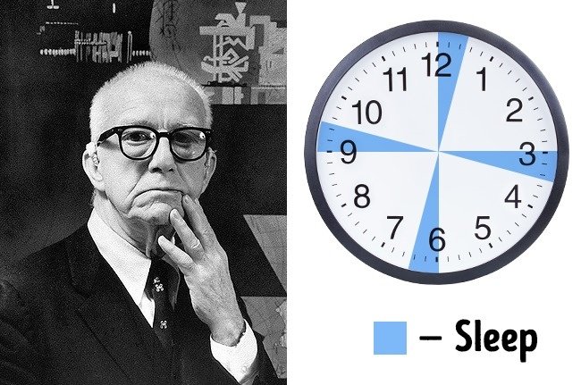 Ngủ theo kiểu “Dymaxion” – 2 tiếng/ngày