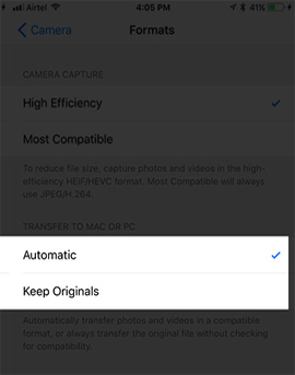 Tự động chuyển định dạng ảnh, video