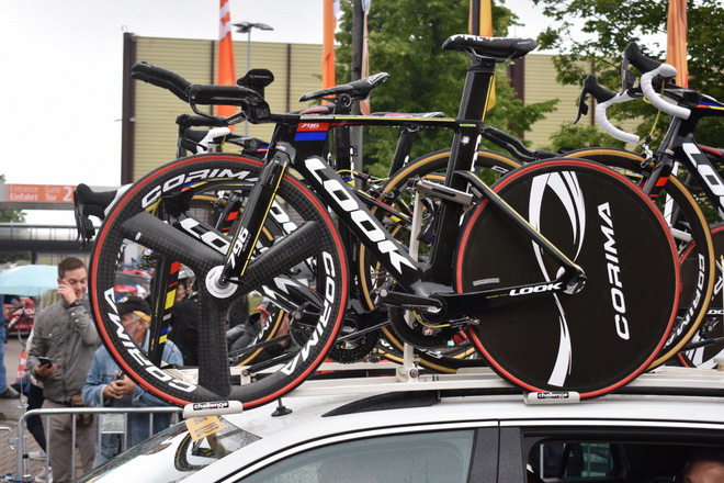 Chiếc Look 796 Monoblade TT của đội Fortuneo-Oscaro