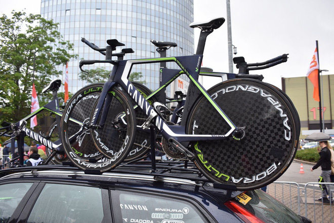 Đội Movistar cùng chiếc Canyon Speedmax CF TT