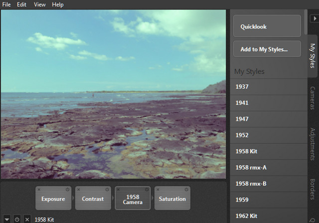 Ứng dụng Camerabag 2
