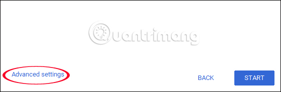 Cài đặt nâng cao cho Google’s Backup and Sync