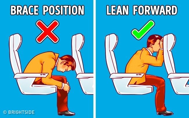 Bảo vệ bản thân trong tình huống khẩn cấp trên máy bay