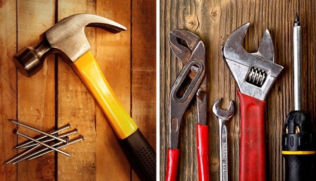 Sử dụng các dụng cụ sửa chữa