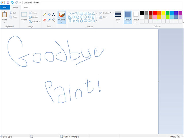 Nói lời chào tạm biệt Paint sau hơn 30 năm gắn bó