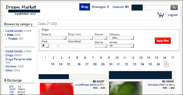 Khi các thị trường lớn bị sập, Dream Market là lựa chọn thay thế được nhiều người chọn