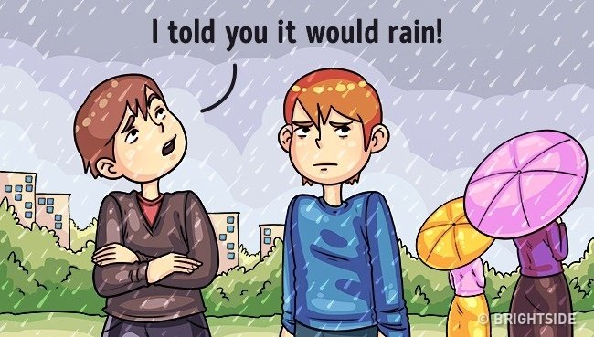 "Tôi đã bảo rồi" - "Tôi biết ngay mà!"