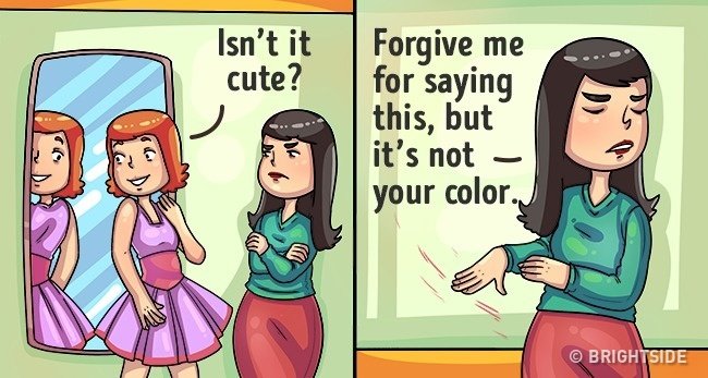 "Xin lỗi nhưng nói thật nhé..."