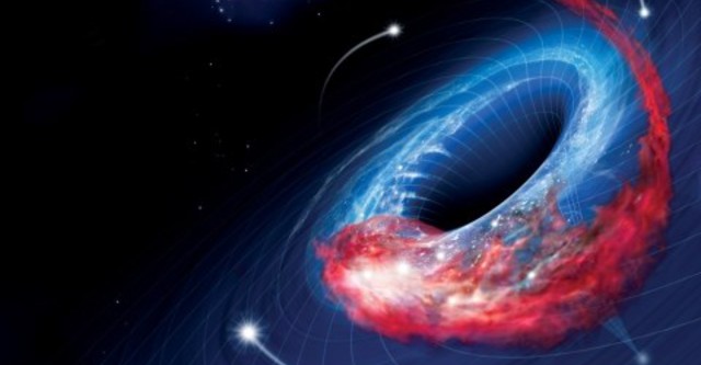 Lực hấp dẫn của hố đen là rất lớn và càng vào bên trong thì lực hấp dẫn này càng lớn hơn gấp nhiều lần