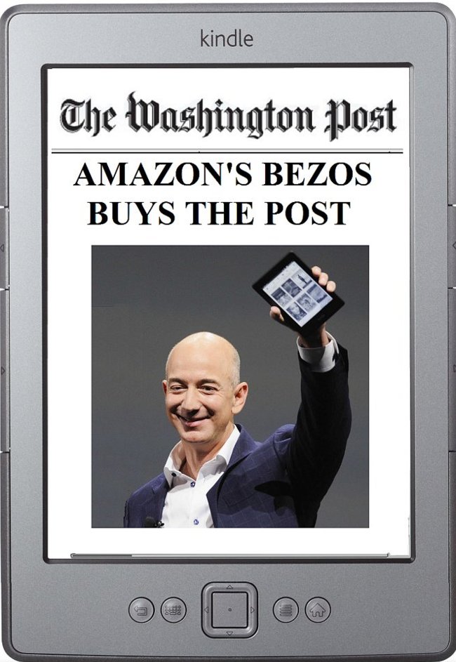Tháng 8 năm 2013, Bezos mua lại tờ Washington Post với giá 250 triệu USD.