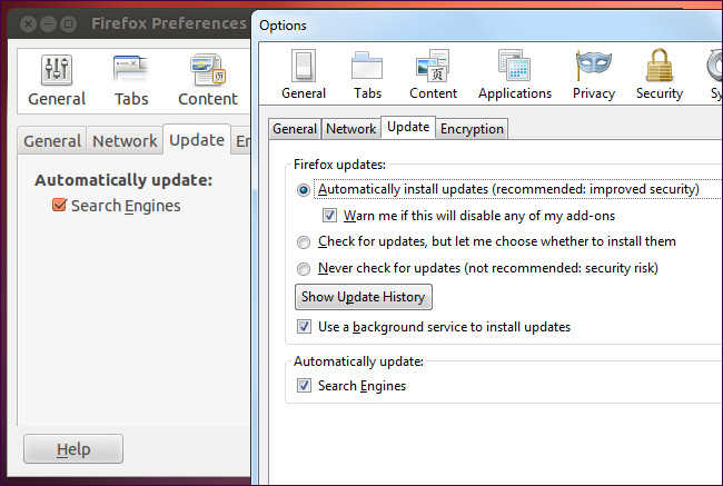 Cập nhật Firefox