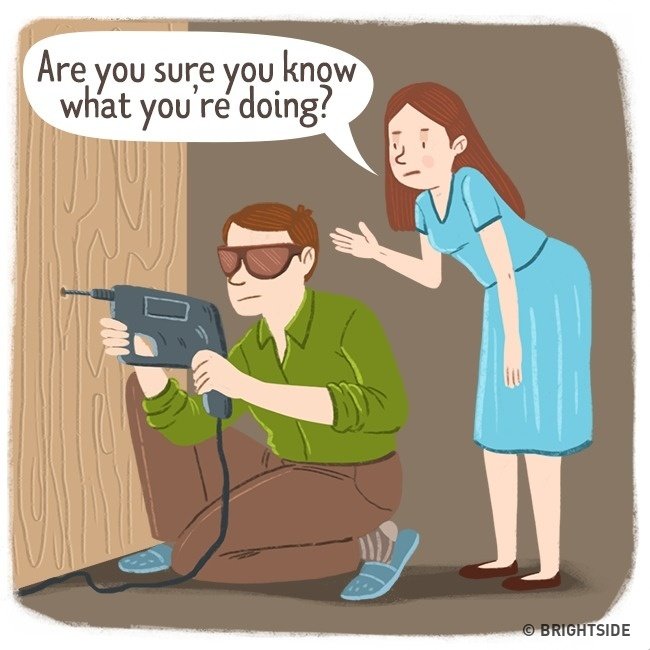 Anh có chắc việc mình đang làm không?