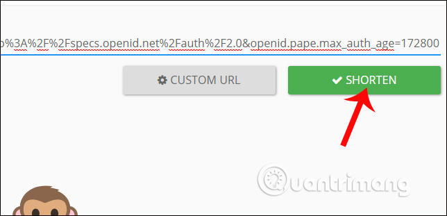 Rút gọn link trên Elbo