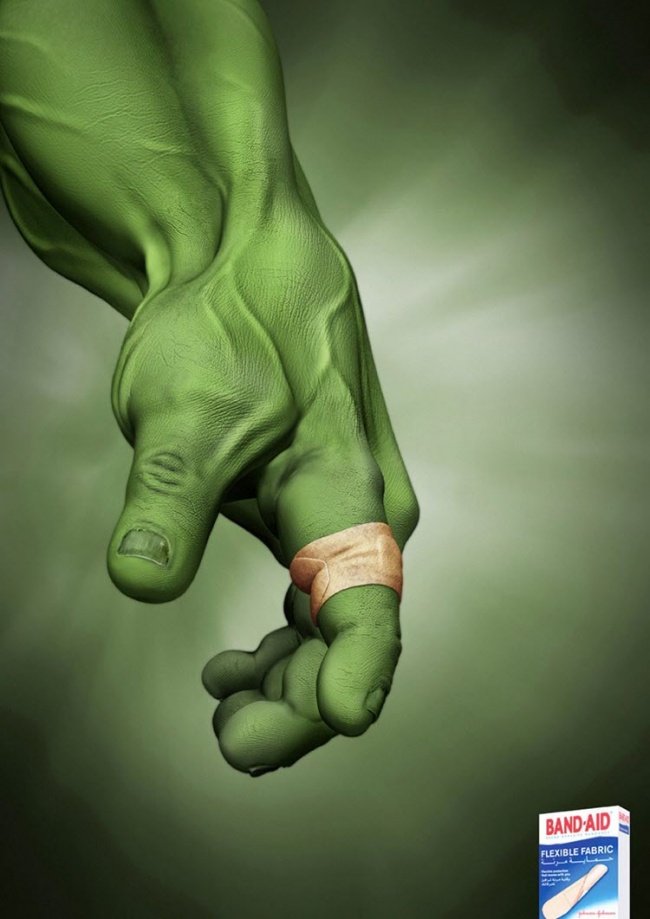 Loại băng cá nhân này sẽ phù hợp với bất cứ ai kể cả Hulk