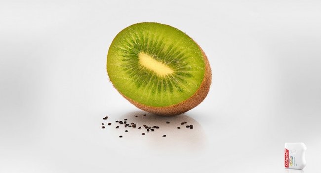 Thậm chí hạt Kiwi cũng không thể làm phiền bạn nếu bạn đã có chỉ nha khoa