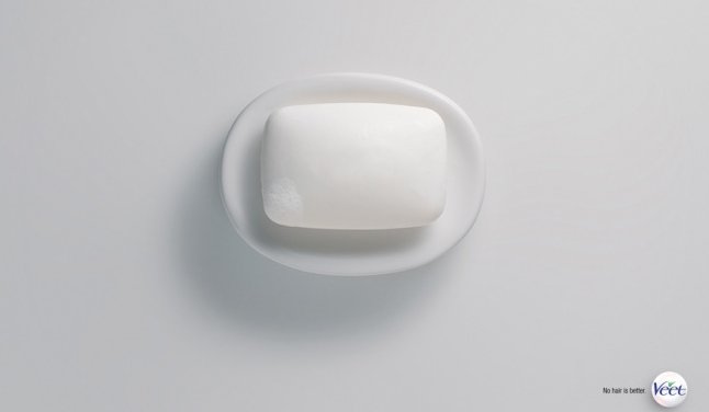 Đây là những gì bạn có thể thấy ở cục xà phòng nếu sử dụng đúng loại kem triệt lông phù hợp​