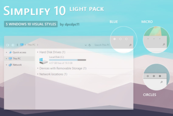 Ứng dụng Simplify 10 Light Pack