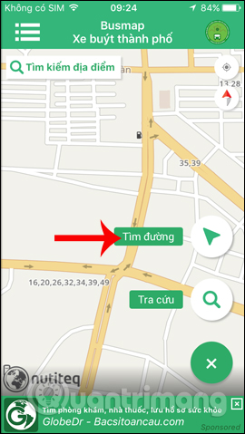 Tìm tuyến xe buýt