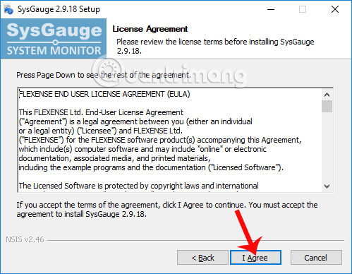 Điều khoản sử dụng SysGauge