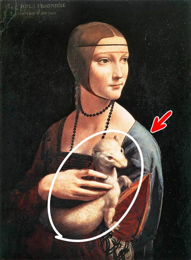 "Lady with an Ermine" (tạm dịch là "Người đàn bà và con chồn) hay bức chân dung về Nàng Cecilia của danh họa người Italia, Leonardo da Vinci