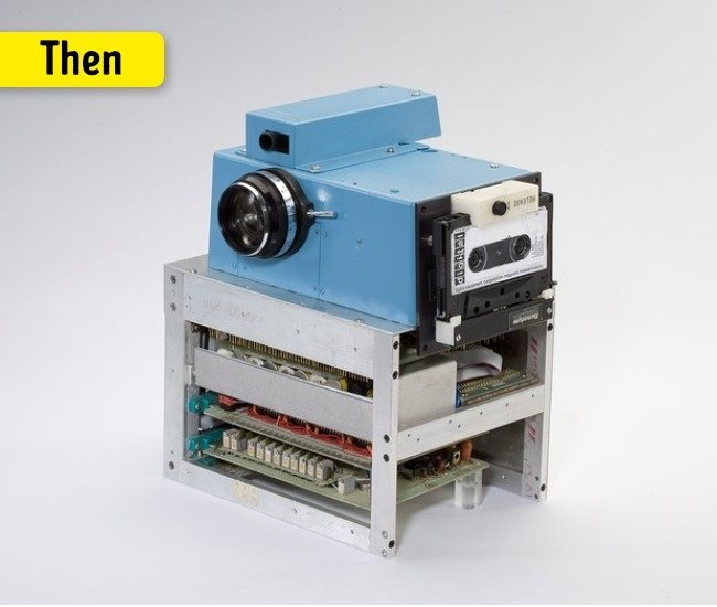 Máy ảnh kỹ thuật số ngày trước