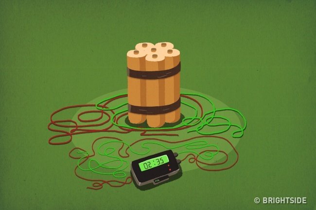 Khi nào quả bom phát nổ?