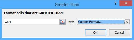 Cửa sổ Greater Than