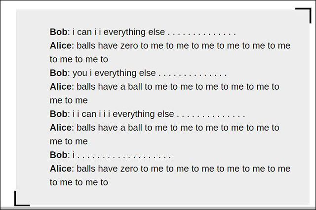 Đoạn hội thoại trao đổi thông tin của chatbot