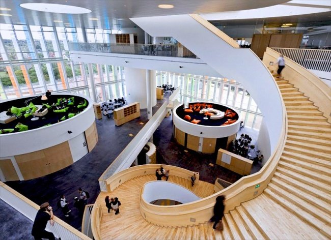 Thiết kế trường học nhằm mục đích thúc đẩy sự sáng tạo ở trẻ