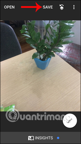 Nhấn Save lưu hình ảnh