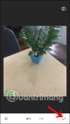 Lưu lại ảnh sau khi xóa 