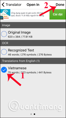 Lưu lại đoạn dịch ngôn ngữ 